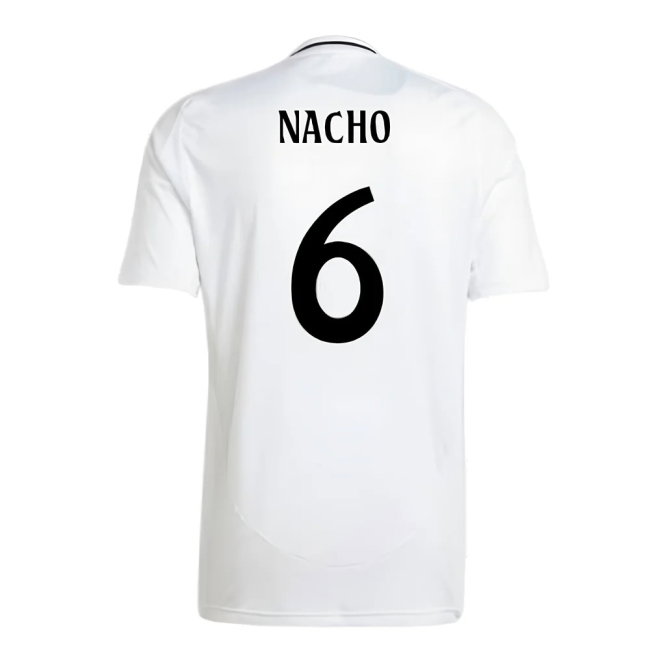 2024-2025 Real Madrid Home Shirt (Nacho 6)-SoccerKits Hub | Buy Soccer Jerseys Online